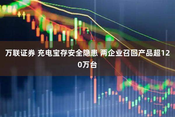万联证券 充电宝存安全隐患 两企业召回产品超120万台